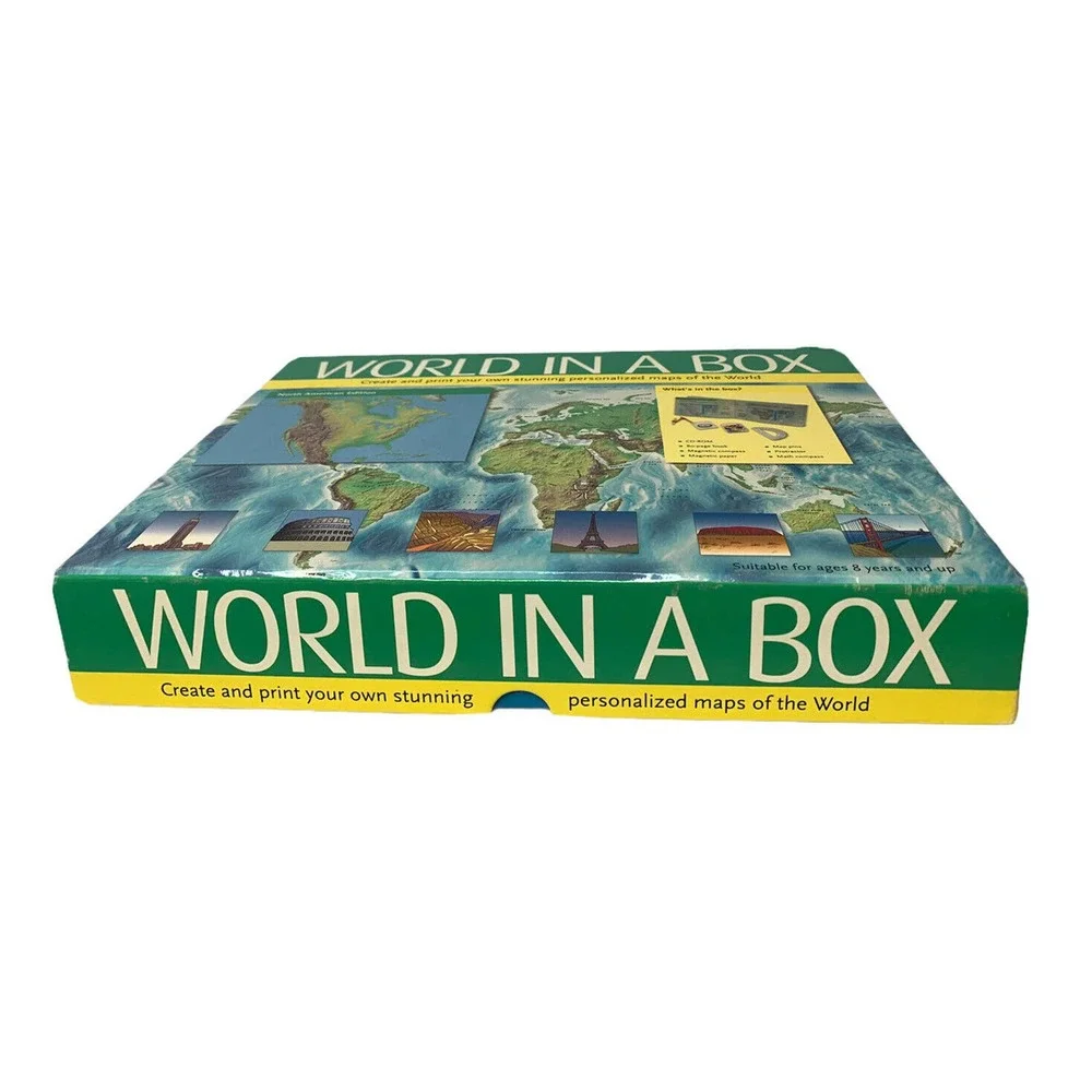 World In A Box Create Your Own Personalized Maps North America‎ Ed Geography